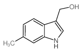 (6-Methyl-1H-indol-3-yl)methanol Structure