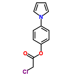 4-(1H-Pyrrol-1-yl)phenyl chloroacetate Structure