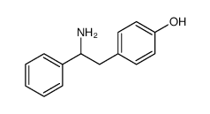 4-(2-amino-2-phenylethyl)phenol结构式