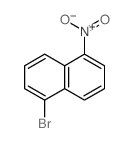 Naphthalene, 1-bromo-5-nitro- structure