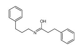 3-phenyl-N-(3-phenylpropyl)propanamide结构式