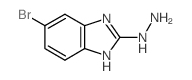 5-Bromo-2-hydrazino-1H-1,3-benzimidazole Structure