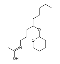 N-[4-(oxan-2-yloxy)nonyl]acetamide Structure