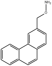 O-(3-Phenanthrenylmethyl)hydroxylamine结构式