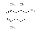 1-Naphthalenol, 1,2,3,4-tetrahydro-2,5,8-trimethyl- Structure