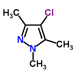 4-Chloro-1,3,5-trimethyl-1H-pyrazole Structure