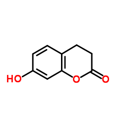 7-Hydroxy-2-chromanone structure