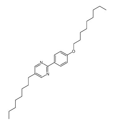 2-[4-(Nonyloxy)-phenyl]-5-octylpyrimidine structure