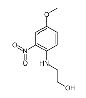 2-NITRO-N-HYDROXYETHYL-p-ANISIDINE structure