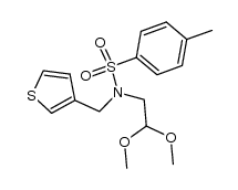 N-(2,2-Dimethoxyethyl)-4-Methyl-N-(thiophen-3-ylmethyl)benzenesulfonamide picture