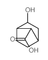 2-hydroxynorbornane-7-carboxylic acid结构式
