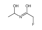 2-fluoro-N-(1-hydroxyethyl)acetamide Structure