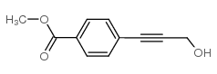Methyl 4-(3-hydroxyprop-1-yn-1-yl)benzoate structure
