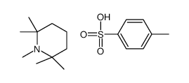 4-methylbenzenesulfonic acid,1,2,2,6,6-pentamethylpiperidine结构式
