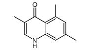 3,5,7-trimethyl-1H-quinolin-4-one结构式