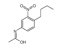 N-(4-butyl-3-nitrophenyl)acetamide Structure