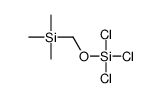 trichloro(trimethylsilylmethoxy)silane Structure