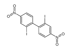 2-iodo-1-(2-iodo-4-nitrophenyl)-4-nitrobenzene Structure