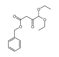 benzyl 4,4-diethoxy-3-oxobutanoate结构式