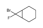 7-bromo-7-fluorobicyclo[4.1.0]heptane Structure