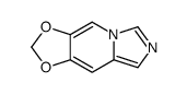 1,3-Dioxolo[4,5-d]imidazo[1,5-a]pyridine(9CI)结构式