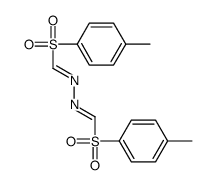 1-(4-methylphenyl)sulfonyl-N-[(4-methylphenyl)sulfonylmethylideneamino]methanimine结构式