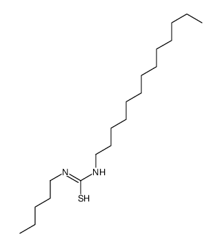 1-pentyl-3-tridecylthiourea Structure