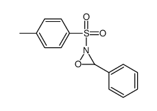 3-苯基-2-甲苯磺酰-1,2-氧杂氮杂环丙烷结构式