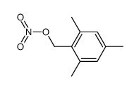 2,4,6-Trimethylbenzylnitrat结构式