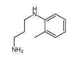 N'-(2-methylphenyl)propane-1,3-diamine结构式