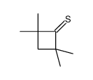 2,2,4,4-tetramethylcyclobutane-1-thione结构式