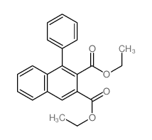 diethyl 1-phenylnaphthalene-2,3-dicarboxylate structure