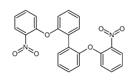 1-(2-nitrophenoxy)-2-[2-(2-nitrophenoxy)phenyl]benzene Structure