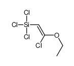 trichloro-(2-chloro-2-ethoxyethenyl)silane Structure