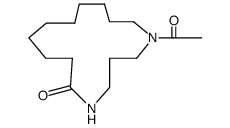 1-Acetyl-1,5-diazacyclopentadecan-6-one Structure