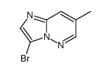 3-Bromo-7-methylimidazo[1,2-b]pyridazine Structure