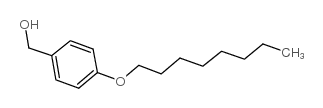 P-OCTYLOXYBENZYL ALCOHOL Structure