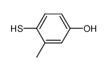 2-methyl-4-hydroxy-mercaptobenzene Structure