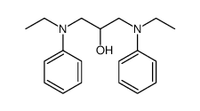 1,3-bis(N-ethylanilino)propan-2-ol Structure