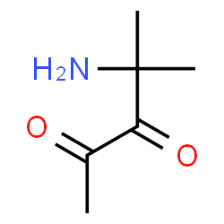 2,3-Pentanedione, 4-amino-4-methyl- (5CI)结构式