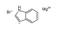 magnesium,1,3-dihydroindol-3-ide,bromide Structure