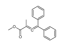 methyl 2-methyl-4,4-diphenylbuta-2,3-dienoate Structure