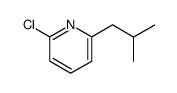 2-chloro-6-isobutyl-pyridine结构式