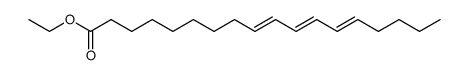 octadeca-9,11,13-trienoic acid ethyl ester结构式