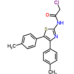2-Chloro-N-(4,5-di-p-tolyl-thiazol-2-yl)-acetamide picture