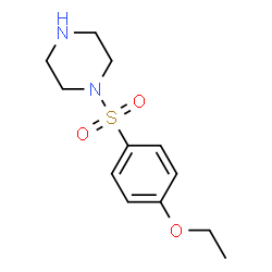 1-[(4-Ethoxyphenyl)sulfonyl]piperazine结构式