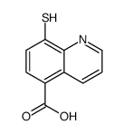 5-Quinolinecarboxylicacid,8-mercapto-(9CI) picture
