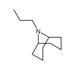 9-propyl-9-azabicyclo[3.3.1]nonane结构式