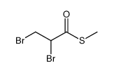 thiomethyl α,β-dibromopropionate Structure