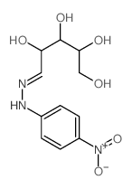 L-Arabinose,(4-nitrophenyl)hydrazone (9CI) structure